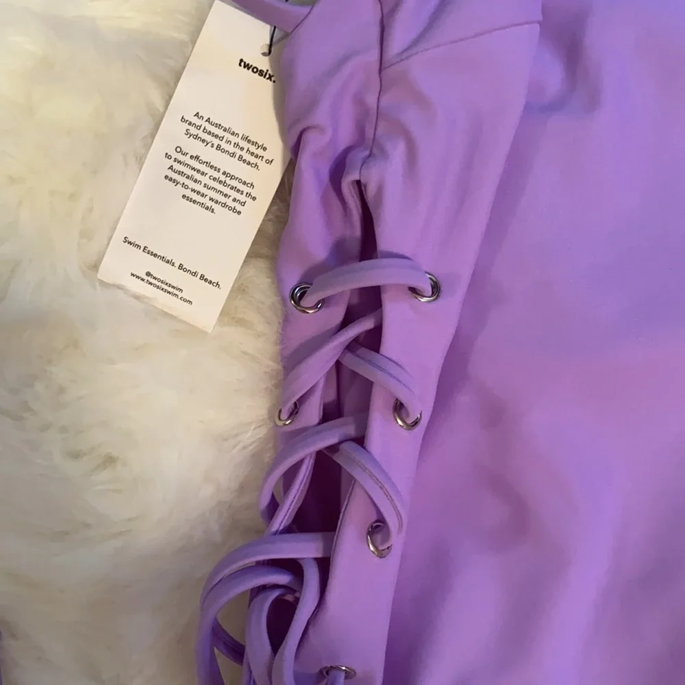 Free People x twosix Swim Anna Onepiece in Orchid